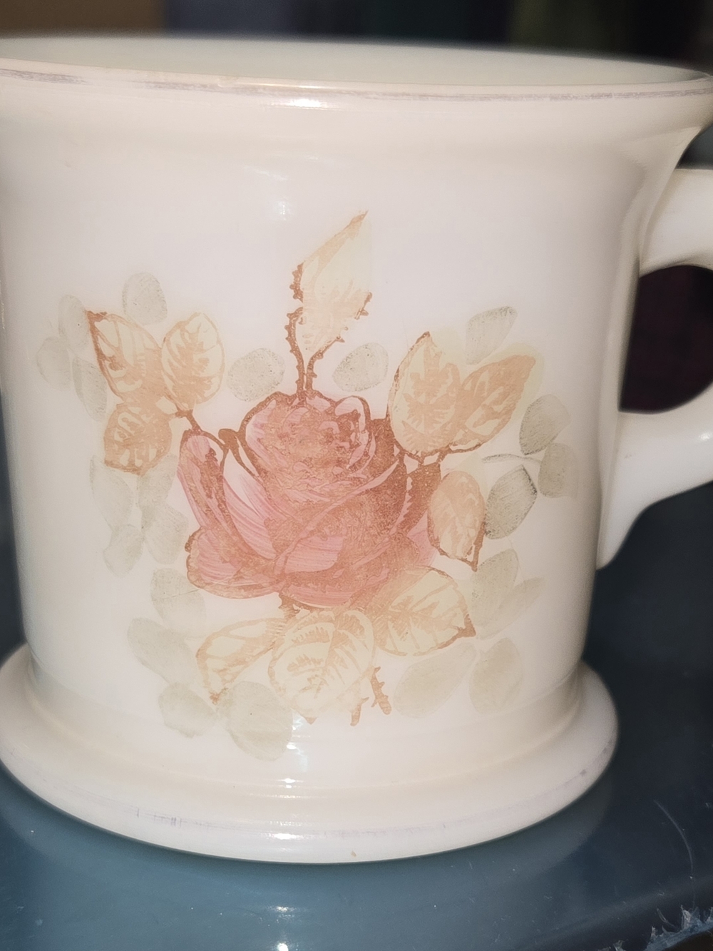 Hazel Altas Floral Rose Shaving  Mug
